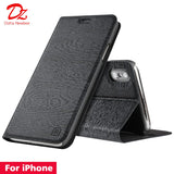 Flip Leather Case for Apple iPhone (Multi Options Available)