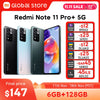 Global Version Xiaomi Redmi Note 11 Pro+ 5G 6GB RAM 128GB