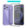 Shockproof Bumper Transparent Silicone Phone Case For iPhone (Multi Options Available)