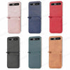 Leather Card Slot Phone Case for Samsung Z Flip 5G