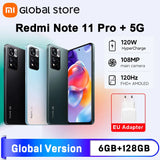 Global Version Xiaomi Redmi Note 11 Pro+ 5G 6GB RAM 128GB