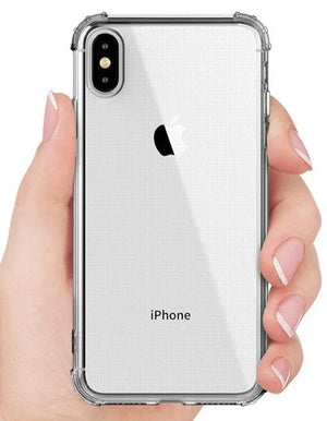 Shockproof Bumper Transparent Silicone Phone Case For iPhone (Multi Options Available)